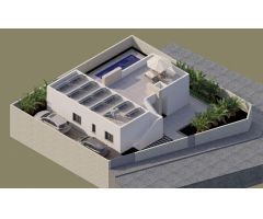 VILLA MODERNA DE NUEVA CONSTRUCCIÓN EN BENIJOFAR