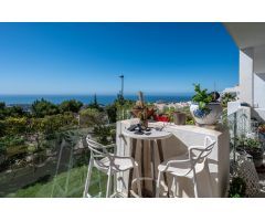 Apartamento con magníficas vistas, aerotermia, suelos radiantes, terraza y jardínrivado