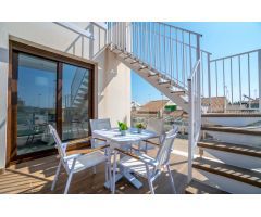 BUNGALOWS EN PLANTA BAJA Y PLANTA ALTA CON SOLARIUM