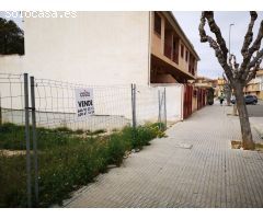 Se vende parcela edificable en el centro de la pedanía de Casillas.