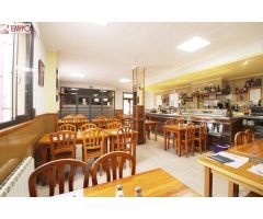 RESTAURANT en ALQUILER, junto con Vivienda y local de 150m2