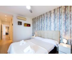 Exclusivo  piso de 3 dormitorios y 2 baños con vistas al mar