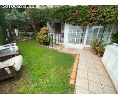 2 dormitorios y 1 baño en planta baja con jardin