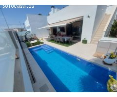 villa de lujo semi nueva en santiago de la ribera