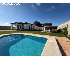 ESTUPENDO CHALET INDIVISO CON PISCINA EN ZONA PAGO MELILLA