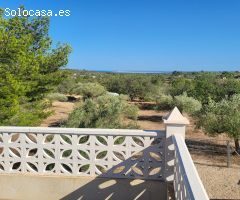 Finca Rústica de 15.000 M2 con casa de uso residencial, vistas mar y Delta del Ebro