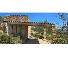 Oportunidad única: Finca rústica con vistas al mar y la montaña en El Perelló