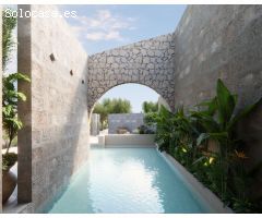 Magnifica casa con piscina, plaza de parking y vistas a la Serra de Tramuntana en Muro