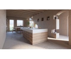 Magnifica casa con piscina, plaza de parking y vistas a la Serra de Tramuntana en Muro