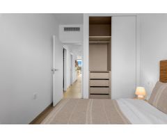 Se venden apartamentos de OBRA NUEVA en Mar de Cristal con plaza de garaje y trastero