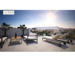 13 chalets independientes con piscina privada, vista y amplios garajes en Urb. Montecasino La Nucia