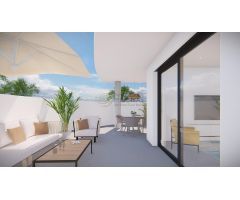 Promoción de viviendas de obra nueva con 2 y 3 dormitorios a 5 minutos de la Playa Paraíso en Villaj