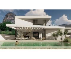 Villas de lujo independientes con piscina privada en Polop