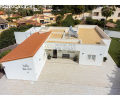 Villa de lujo moderna en una sola planta en el Allbir en gran parcela de 1.662 m2