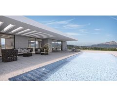 Preciosa Villa de Lujo de una planta en Jávea