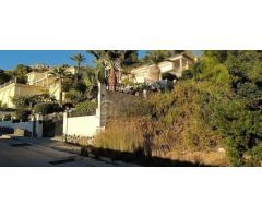 Magnífica parcela urbana en Altea la Vella con proyecto visado