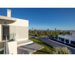 Villas llave en mano en Finestrat con vistas al mar