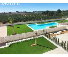 Villa a estrenar en Lo Romero Golf