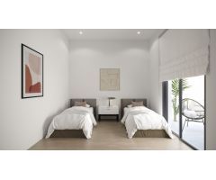 MARAVILLOSA VILLA DE 3 DORMITORIOS, 2 BAÑOS, CON PARKING Y PISCINA PRIVADA EN BALSICAS, MURCIA