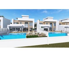MARAVILLOSA VILLA DE LUJO DE 4 DORMITORIOS CON VISTAS PANORAMICAS Y PISCINA INFINITY EN FINESTRAT