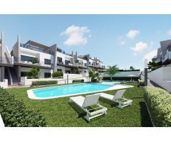 MARAVILLOSO BUNGALOW PLANTA ALTA CON 2 DORMITORIOS Y SOLARIUM PRIVADO EN SAN MIGUEL DE SALINAS