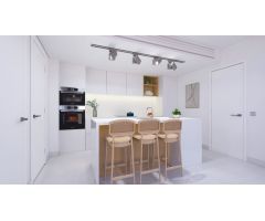 BUNGALOW  DE 3 DORMITORIOS 2 BAÑOS CON PISCINA COMUNITARIA CERCA DEL MAR EN PILAR DE LA HORADADA