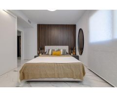 Apartamentos de lujo con piscina, gym, sauna y vistas al mar en Playa Flamenca, Orihuela Costa.