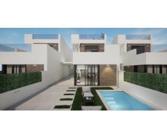 VILLAS DE OBRA NUEVA EN LOS ALCAZARES
