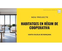 NUEVO PROYECTO DE VIVIENDA EN COOPERATIVA - OBRA NUEVA - 3 HAB. + 2 BAÑOS + TERRAZA DE 35 m²+ PK
