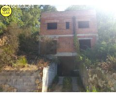 Casa en construcción en Vallgorguina (Barcelona)