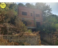 Casa en construcción en Vallgorguina (Barcelona)