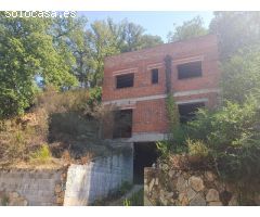 Casa en construcción en Vallgorguina (Barcelona)