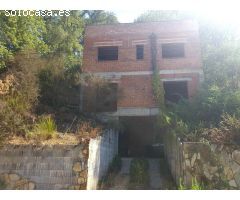 Casa en construcción en Vallgorguina (Barcelona)