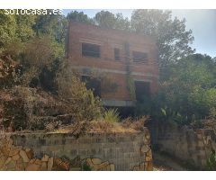 Casa en construcción en Vallgorguina (Barcelona)