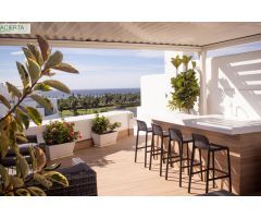 Playa Granada, Atico Duplex con vistas del Mar y Golf