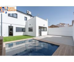 Espectacular casa a estrenar en el centro de Armilla.