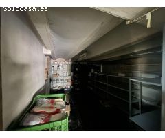 LOCAL COMERCIAL EN CALLE DENIA CON ALTILLO, ALTAS DE LUZ Y DE AGUA Y PERSIANA AUTOMATICA