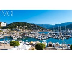 PUERTO DE SÓLLER, ESPECTACULAR PROPIEDAD CON VISTAS FRONTALES AL PUERTO.