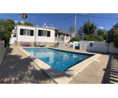 Acogedor Chalet unifamiliar con piscina listo para disfrutar de un pedacito de Menorca