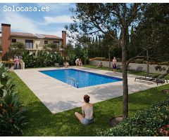 Casas de obra nueva con piscina comunitaria en Palau Savardera. Alt Empordà.