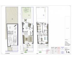 Casas de obra nueva con piscina comunitaria en Palau Savardera. Alt Empordà.
