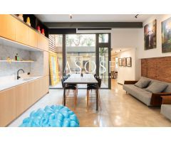 Una galería de arte convertida en hogar en pleno corazón de Barcelona