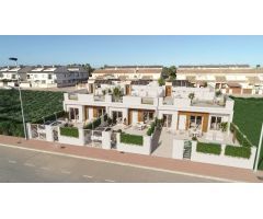 Villa de obra nueva con piscina privada y solarium en San Javier