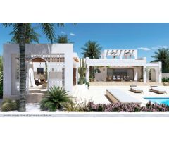 Espléndido chalet nuevo de una sola planta con piscina en Ciudad Quesada