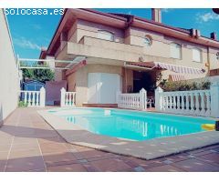 Chalet con piscina privada