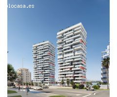Apartamentos de nueva construcción a tan solo 200 metros de la playa, todo de primera calidad.