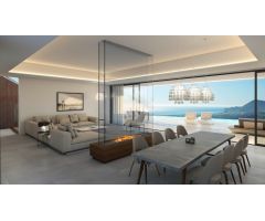Proyecto de nueva construcción todo de primera calidad y con preciosas vistas panorámicas al mar.