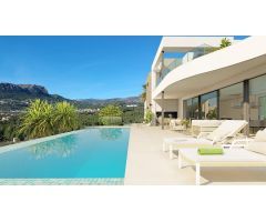 Proyecto de primera calidad situado en una ubicación privilegiada en Calpe con vistas al mar.