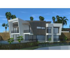 Cuatro villas de lujo de nueva construcción con preciosas vistas al mar! Desde 1.400.000€.