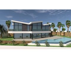 Cuatro villas de lujo de nueva construcción con preciosas vistas al mar! Desde 1.400.000€.